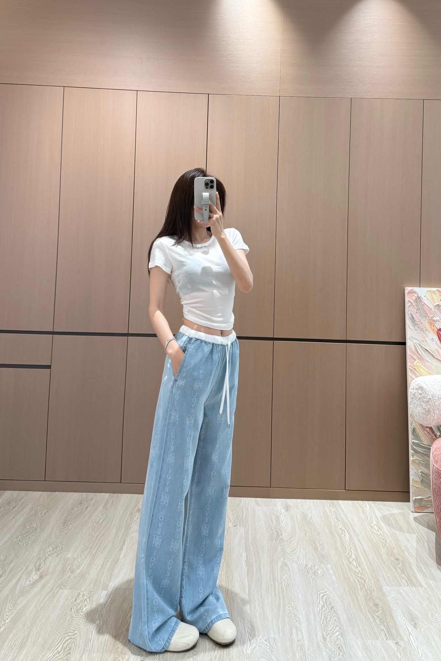 로에베 청바지