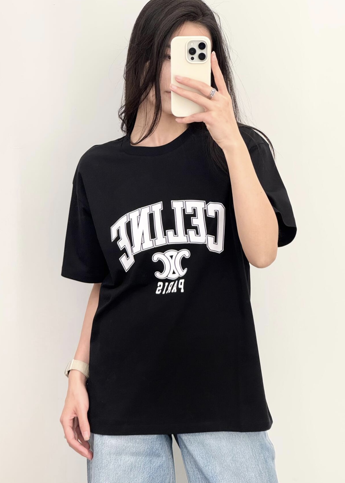 셀린느 반팔티