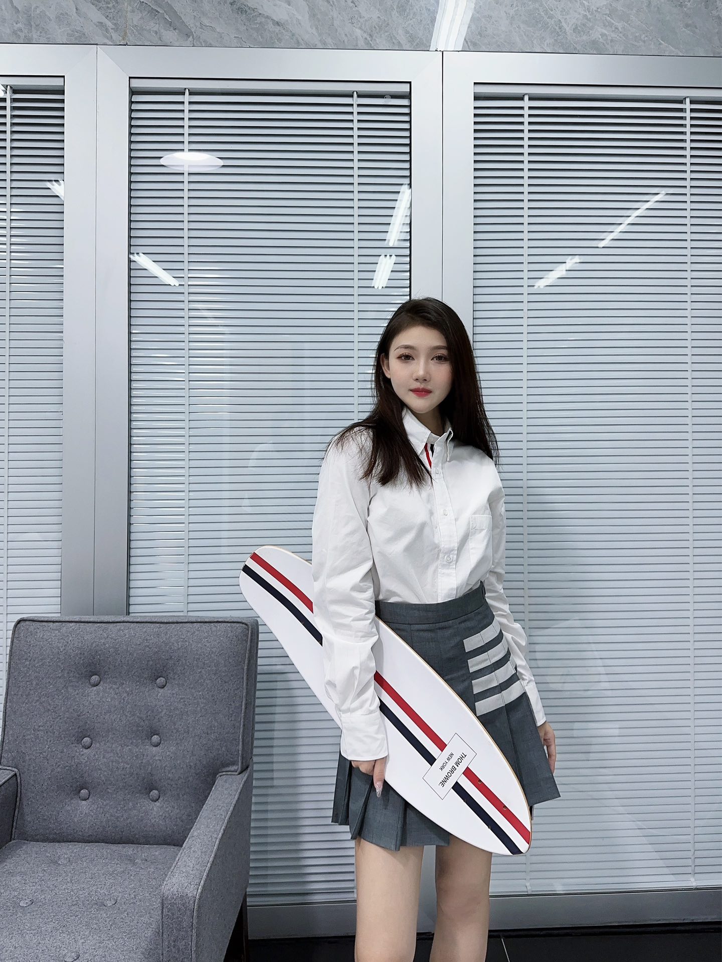톰브라운 셔츠 남녀공용